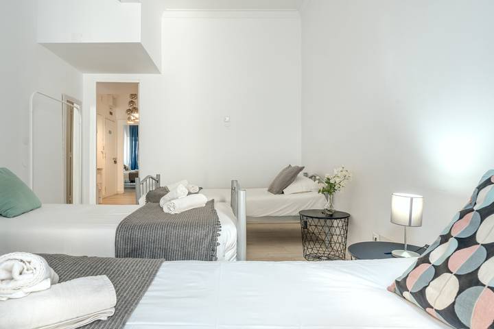 Apartamento vacacional entero, Apartamento de vacaciones para 3 personas con terraza in Lapa, Lisboa