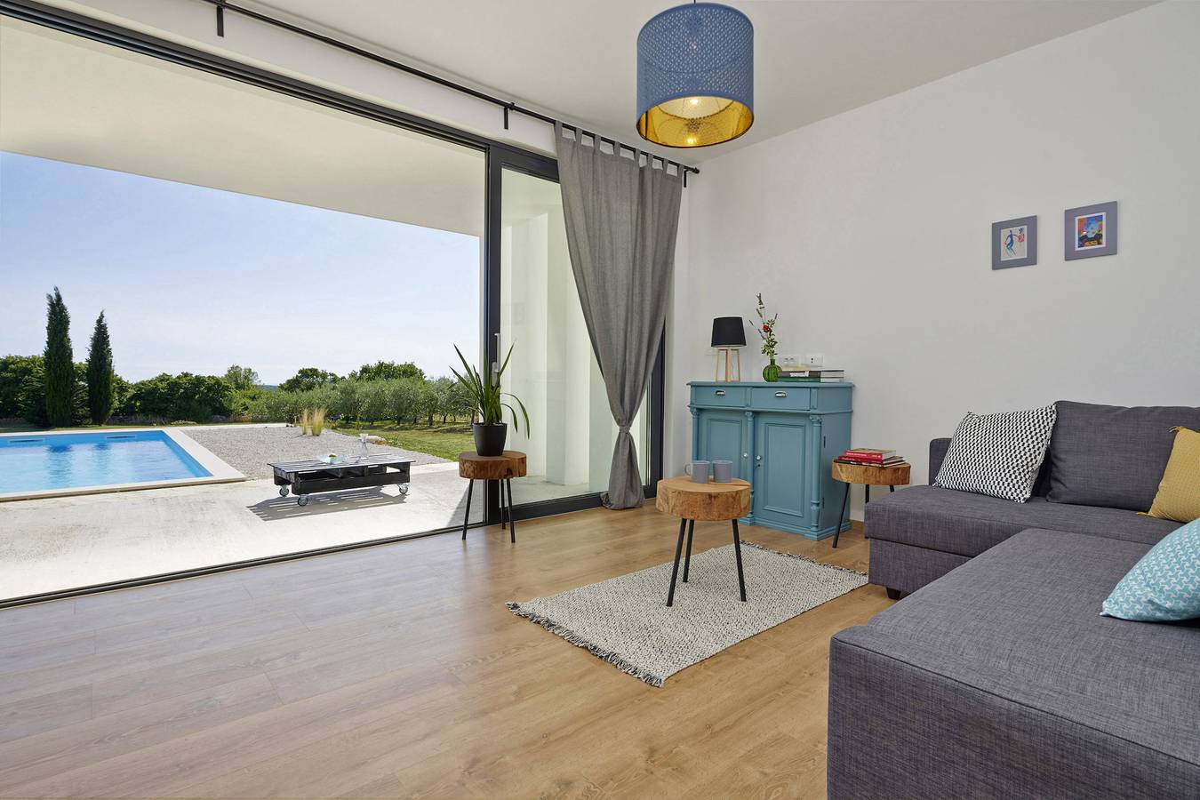 Villa para 4 pessoas com varanda/terraço in Svetvincenat, Istria Central