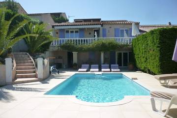 Villa für 8 Personen, mit Terrasse und Garten in Sainte-Maxime