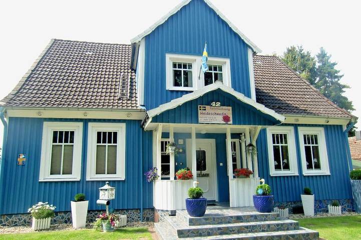 Ferienwohnung für 3 Personen, mit Balkon und Garten in Eschede