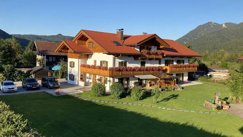 Ferienwohnung für 5 Personen, mit Balkon in Wallgau - 2