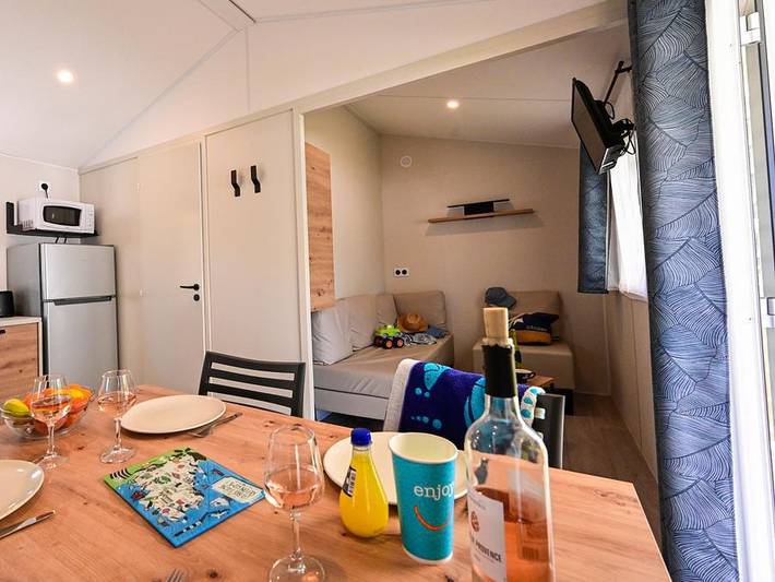 Camping Domaine De Kersial - Mobilheim 4 personen - Mobilheim Cosy 2 Zimmer in Sarzeau, Côte des Mégalithes