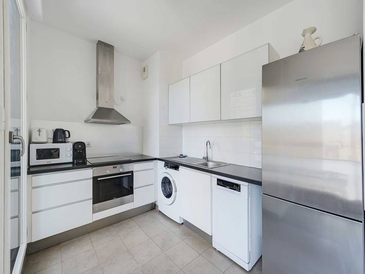 Gîte pour 4 personnes, avec balcon, adapté aux familles à Malakoff - 2