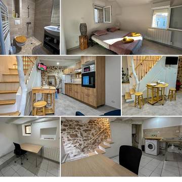 Gîte pour 2 personnes à Saint-Geniès-de-Fontedit