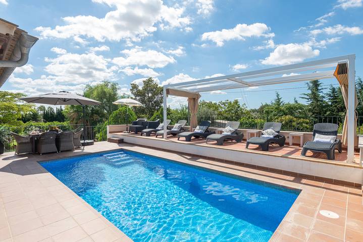 Chalet para 6 personas, con jardín además de terraza y piscina, Se admiten mascotas - 1