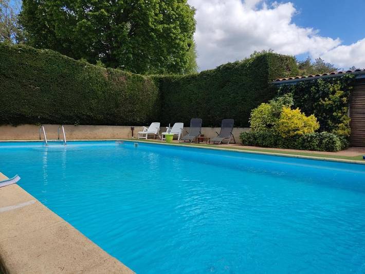 Chambre d’hôte pour 2 personnes, avec Piscine à Marsac-sur-l'Isle