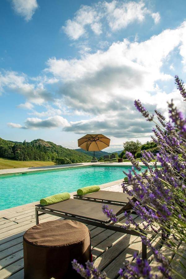 Location de vacances pour 26 personnes, avec vue ainsi que piscine et jardin, animaux acceptés à Rieussec - 3