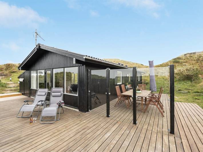 Ferienhaus für 6 Personen, mit Terrasse in Hvide Sande