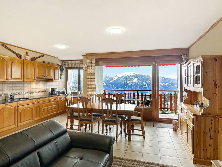 Gîte pour 5 personnes, avec terrasse à Randogne - 4