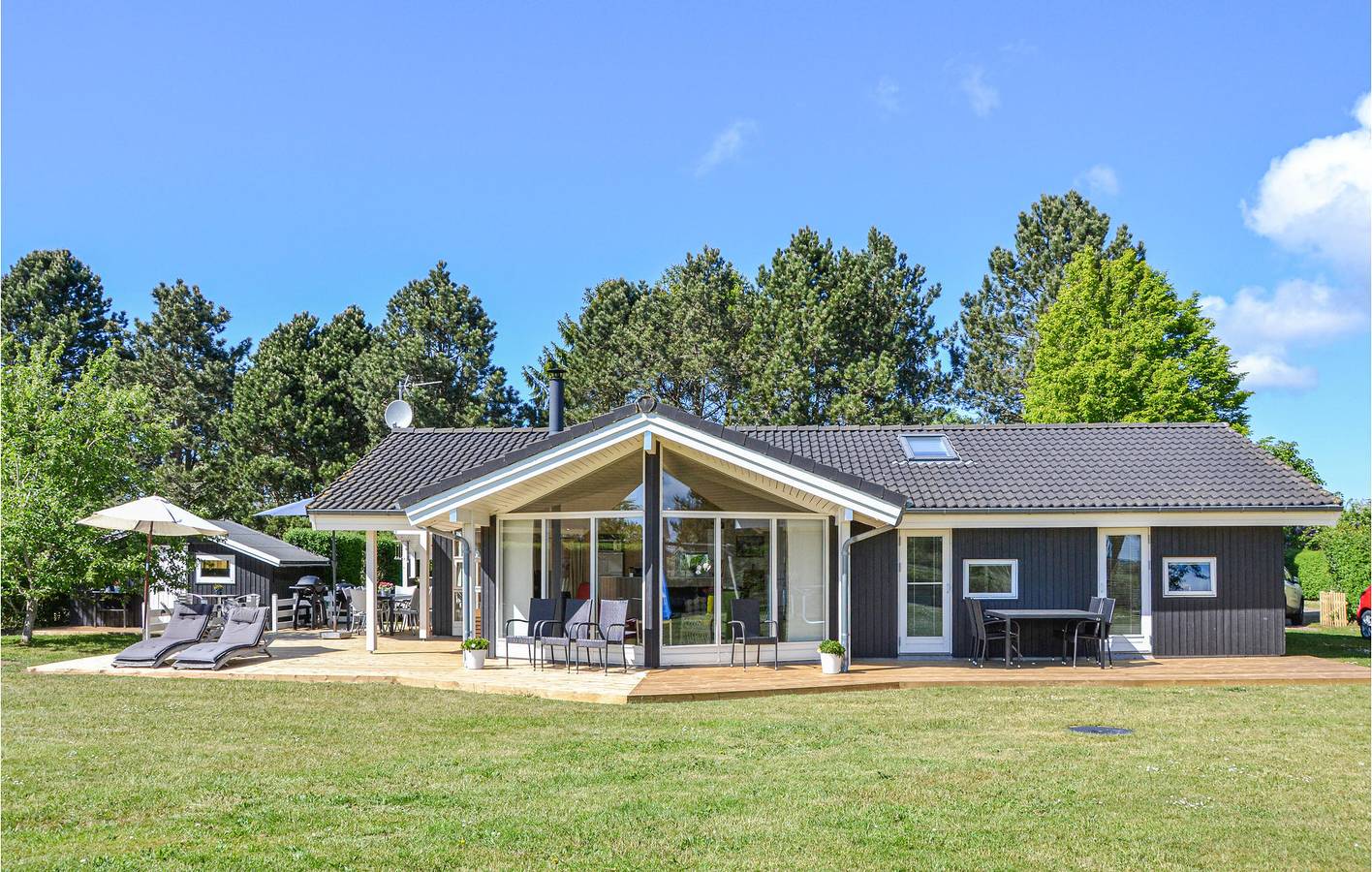 Ferienhaus für 8 Personen mit Whirlpool in Kaldred, Kalundborg und Umgebung