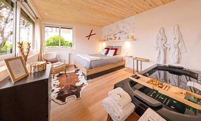 Gîte pour 2 personnes, avec jacuzzi à Saint-Chamond