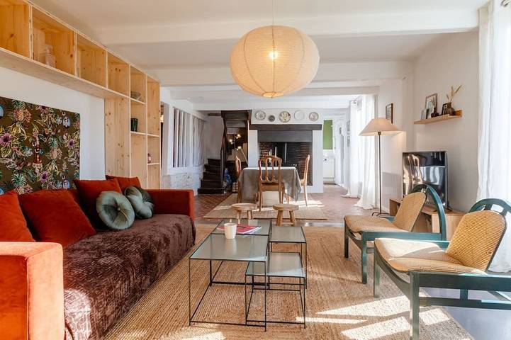Maison de vacances pour 6 personnes, avec jardin