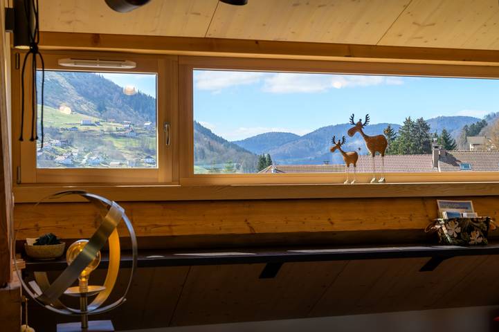 Appartement entier, Appartement « Sous le Toit de Marie et Jean » avec vue sur la montagne et Wi-Fi in La Bresse, Parc naturel régional des Ballons des Vosges