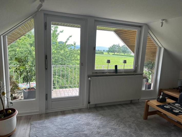 Hel lägenhet, Apartment 'Am Deisterblick' with Mountain View, Balcony and Wi-Fi in Gehrden, Region Hannover