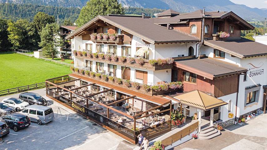 Hotel für 2 Personen, mit Balkon und Terrasse sowie Garten und Sauna