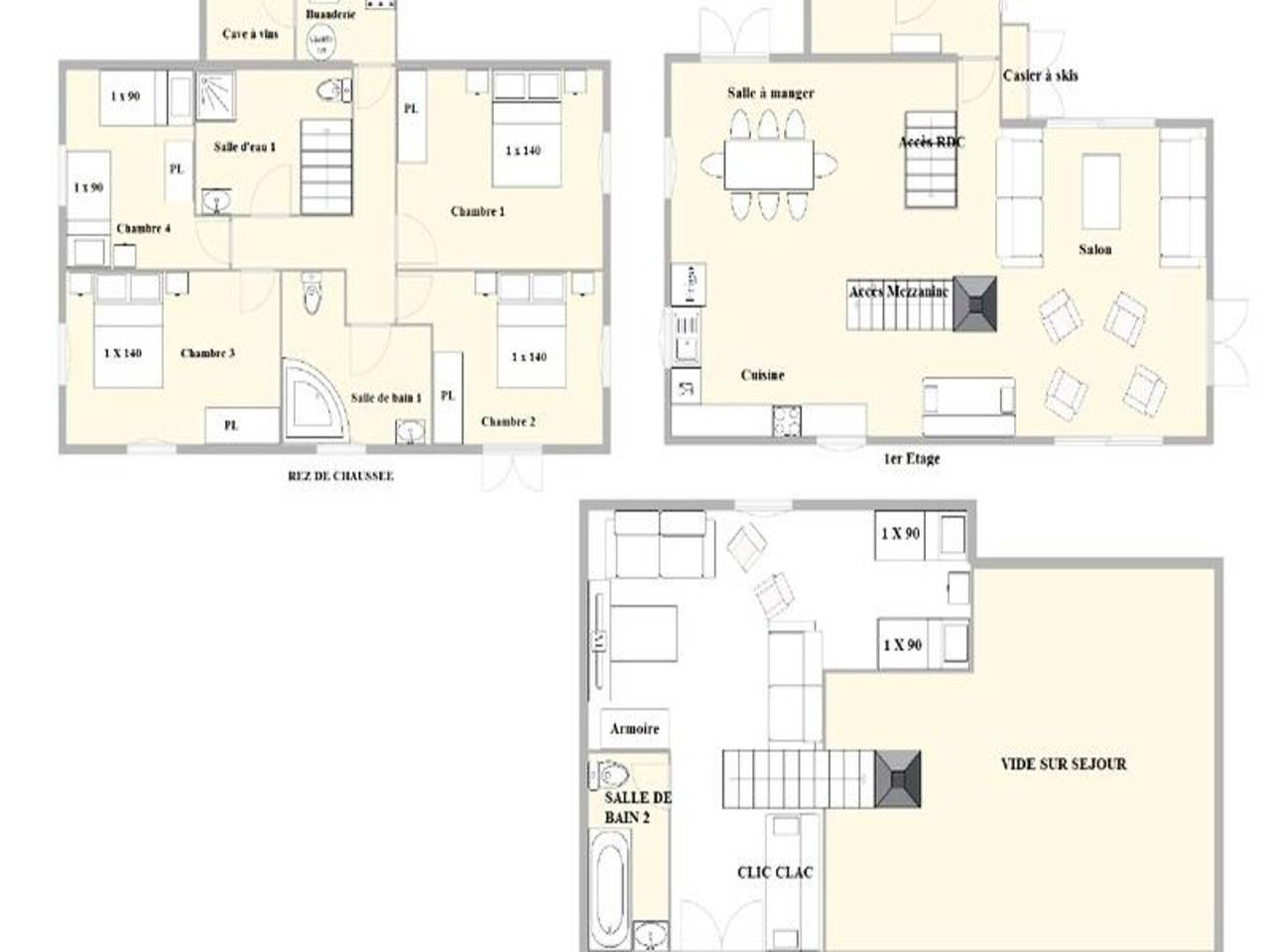 Apartamento entero, Chalet en Crest-Voland, cerca del remonte de Reys in Crest-Voland, Albertville region