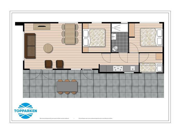Résidence Valkenburg — Module Special 6 people Wellness (Spa) in Limburg (Netherlands)