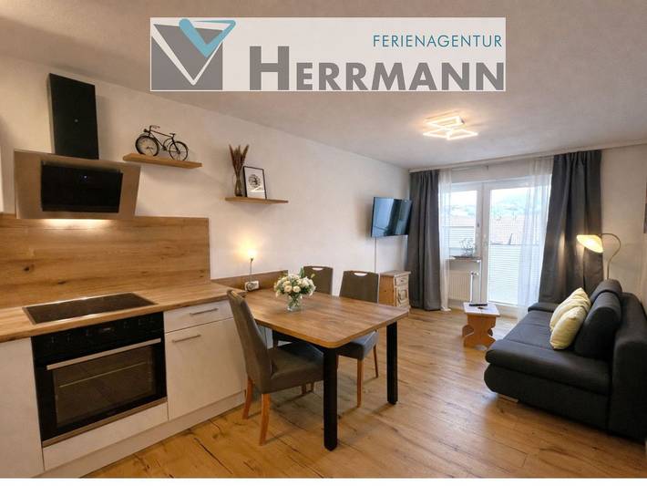 Ferienwohnung für 4 Personen, mit Balkon und Terrasse sowie Ausblick in Pfronten