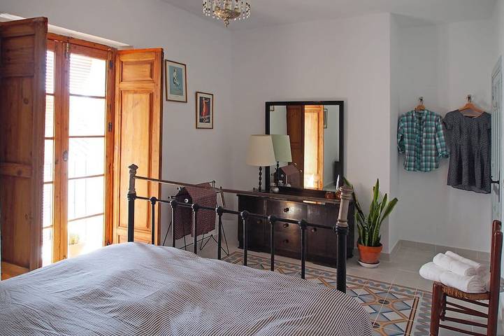 Authentically restored traditional Andalusian Mill house with private pool in Riogordo, Cordillera Penibética