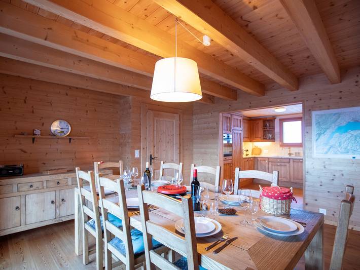 Location de vacances pour 8 personnes, avec terrasse à Gryon - 4