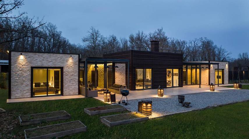 Landhaus für 8 Personen, mit Balkon und Terrasse sowie Garten und Ausblick in der Türkei