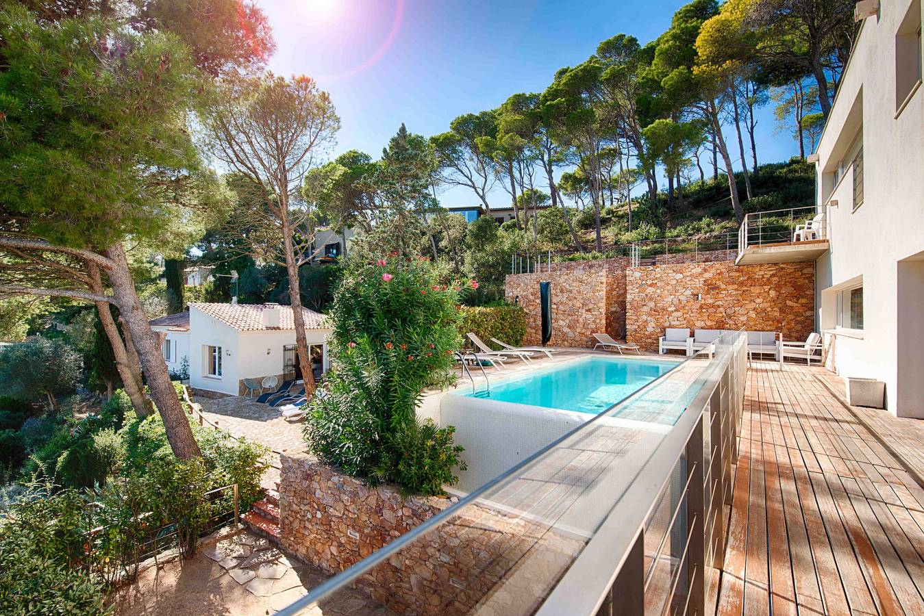 Villa 'Casa Monica' with Sea View, Pool, Garden, Terrace & Wifi in sa Tuna, Begur