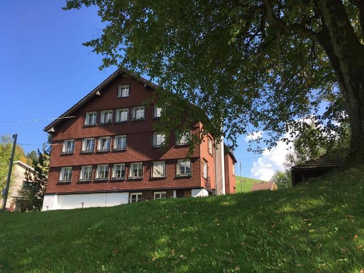 Ferienwohnung für 4 Personen, mit Garten und Ausblick in Appenzell Ausserrhoden