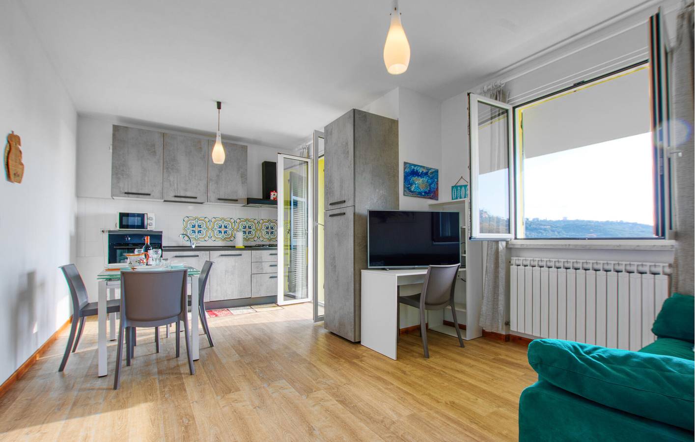 Apartamento junto al mar con aparcamiento y terraza in Chiavari, Riviera di Levante