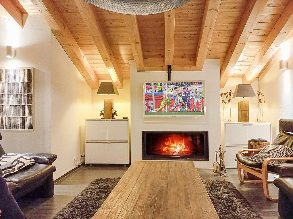 Appartement de vacances entier, Appartement de vacances pour 8 personnes avec sauna in Veysonnaz, Alpes valaisannes