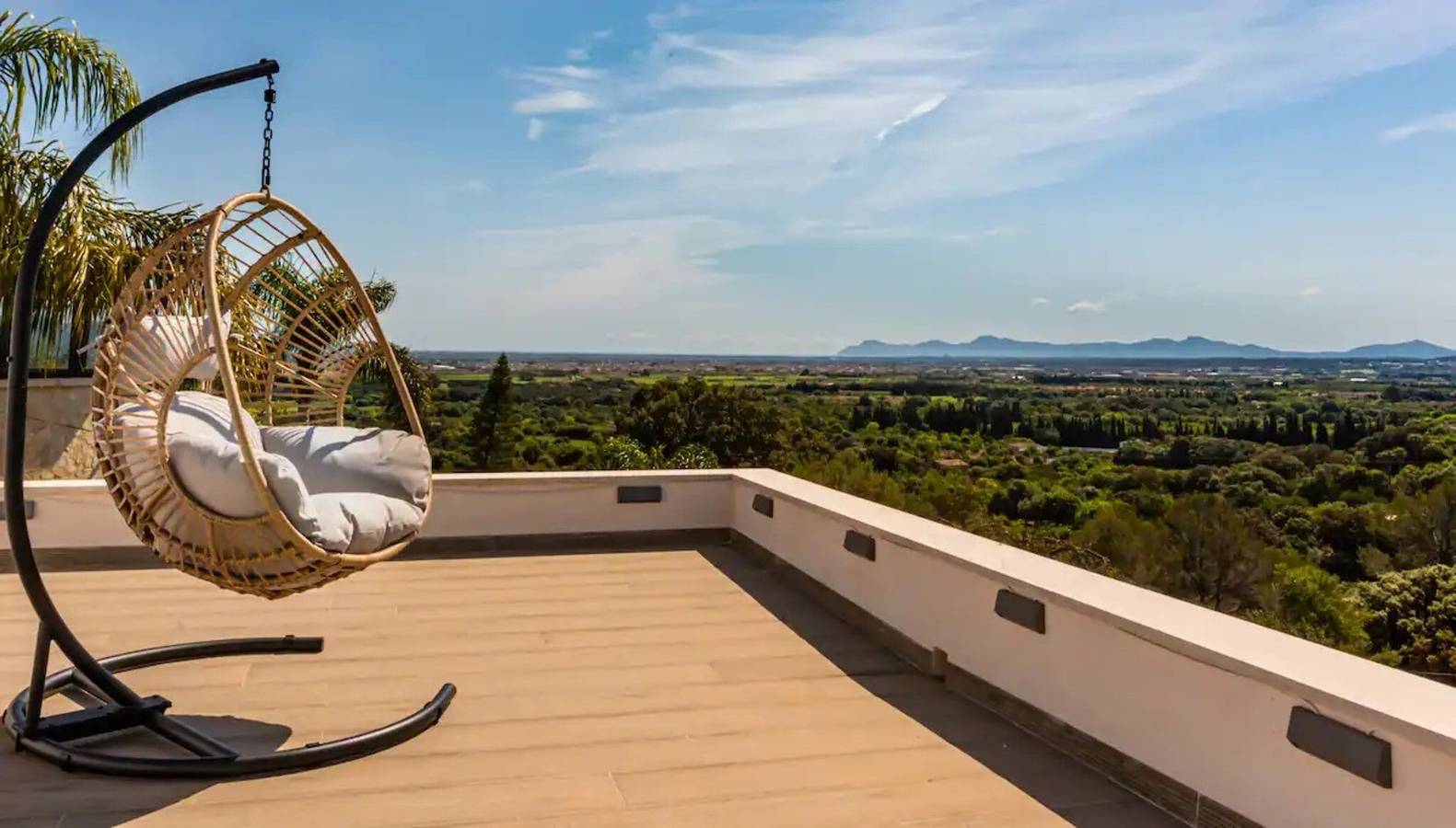 Villa 'Ines' mit privatem Pool, Wi-Fi und Klimaanlage in Es Pujol, Búger