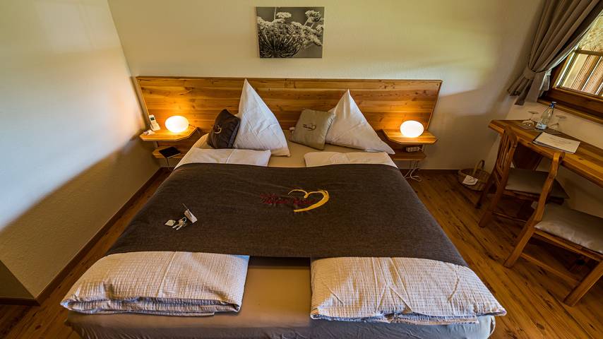 Ferienwohnung für 2 Personen, mit Balkon und Garten sowie Ausblick in Fröhnd - 2