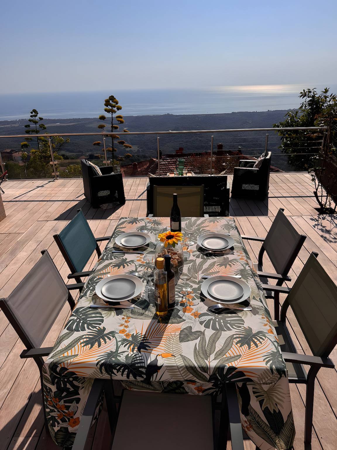 Villa 'Tout Confort' avec Vue Mer, Terrasse Privée et Wi-Fi in Cervione, Région de Corte