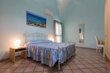 Chambre d’hôte pour 6 personnes, avec terrasse et vue à Ugento