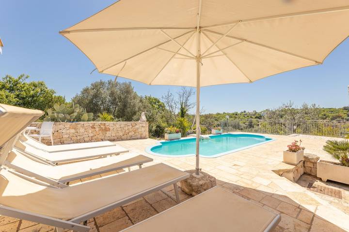 Trullo für 5 Personen, mit Balkon/Terrasse in Ostuni - 3