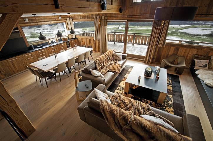 Chalet pour 10 personnes, avec sauna ainsi que jacuzzi et balcon à Bolquère - 4