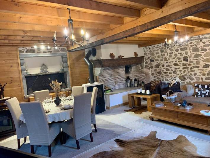 Location de vacances pour 6 personnes, avec Terrasse ainsi que Jardin et Vue à Arras-en-Lavedan