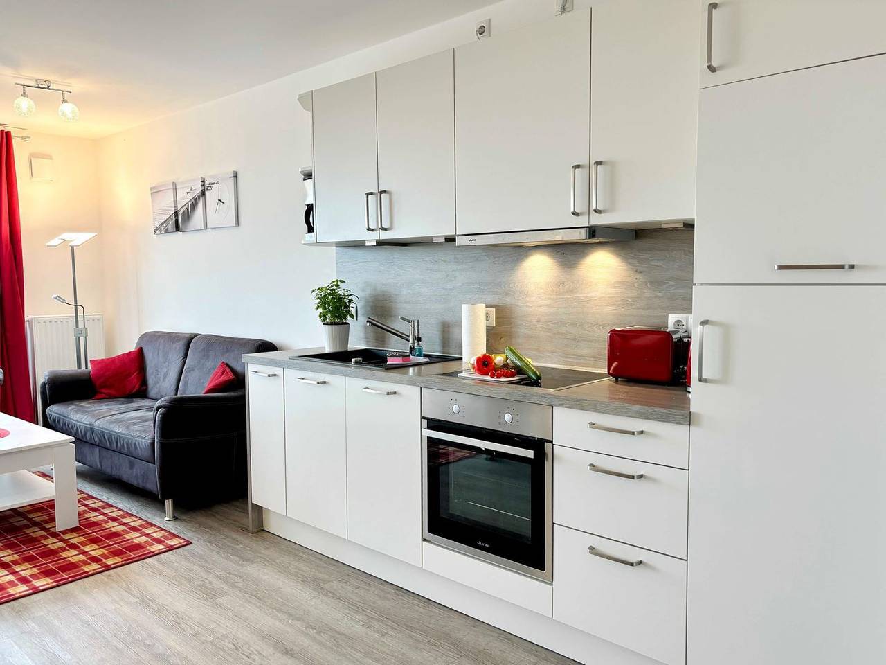 Ganze Wohnung, Penthouse "de Lünk", unverbauter Meerblick, kostenloser Wellnessbereich, Vitamar in Dorum-Neufeld, Dorum