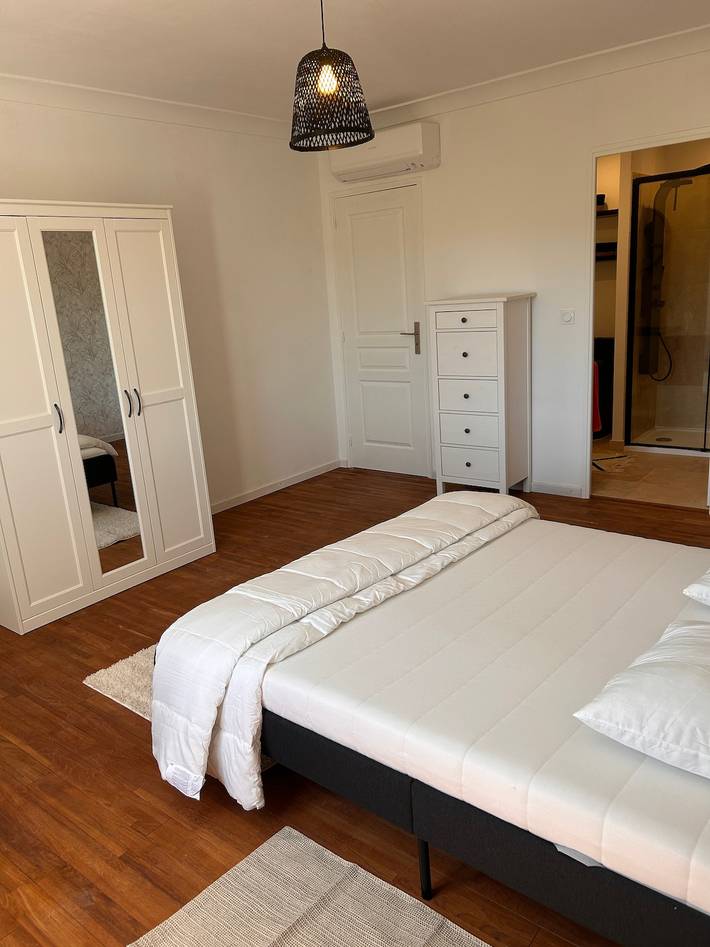 Ferienwohnung für 2 Personen, mit Balkon und Garten
