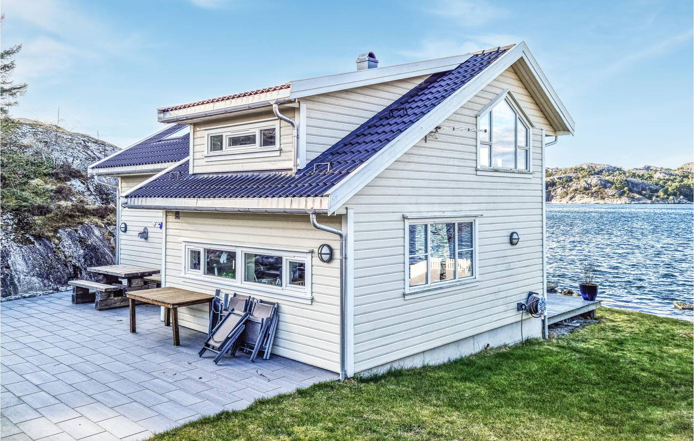 Ferienhaus für 8 Personen mit Terrasse in Eigersund