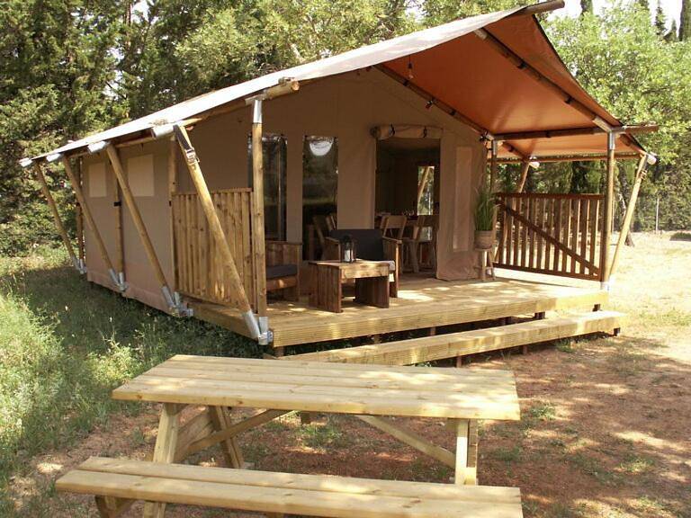 Tent in Lagorce, Ardèche