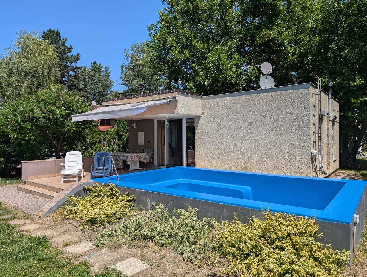 Ferienhaus mit Klimaanlage, Pool, Terrasse und Wifi  in Siofok, Siófok und Umgebung