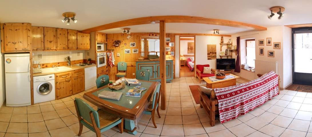 Gîte pour 4 personnes, avec jardin