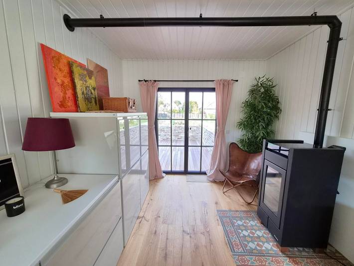 Casa de vacaciones 'Hovilin' con terraza privada, jardín privado y wifi