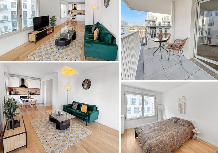 Gîte pour 4 personnes, avec terrasse à Châtenay-Malabry - 2