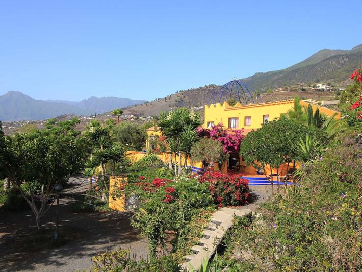 Bauernhof für 3 Personen, mit Terrasse und Garten auf La Palma