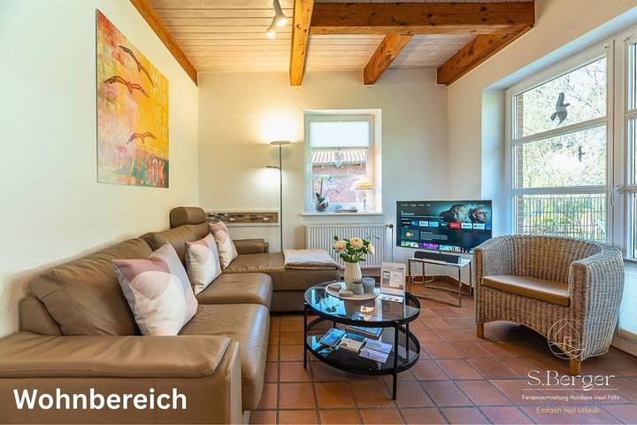Ganze Wohnung, "Erlebe unvergessliche Urlaubsmomente im Möwennest an der Küste!" in Nordfriesische Inseln (Schleswig-Holstein) (Schleswig-Holstein), Wyk auf Föhr