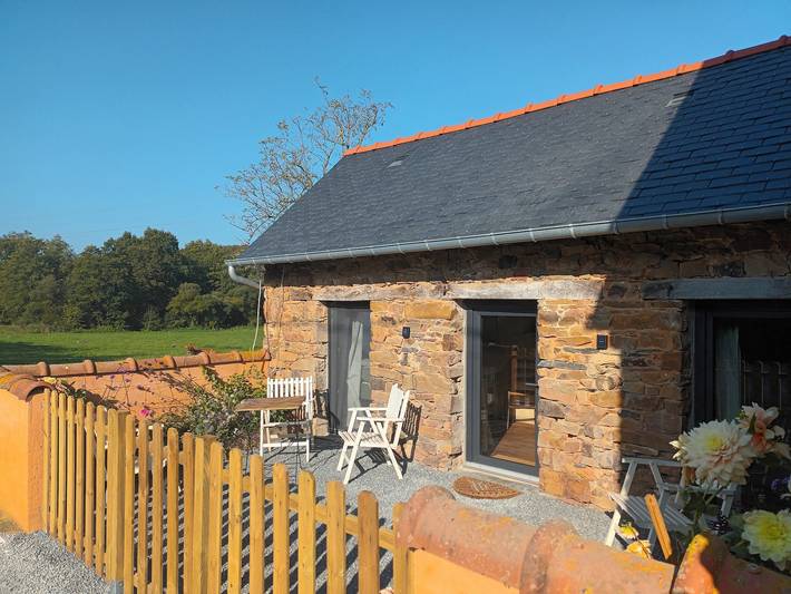 Gîte pour 3 personnes, avec Jardin à Grand-Fougeray