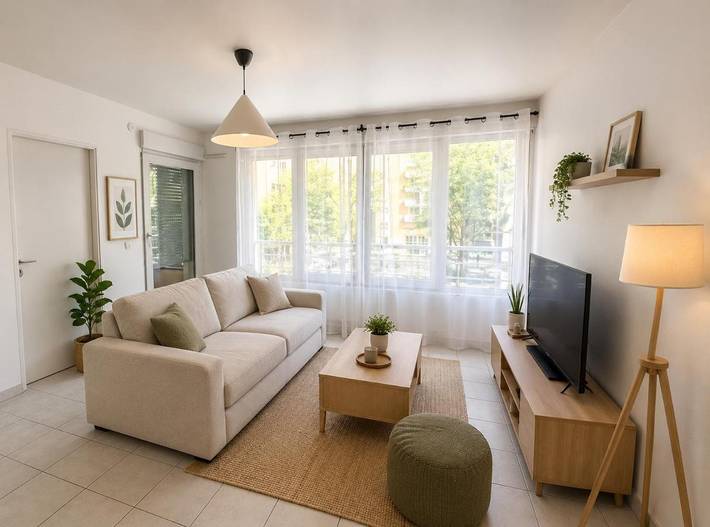 Appartement de vacances pour 4 personnes, avec balcon