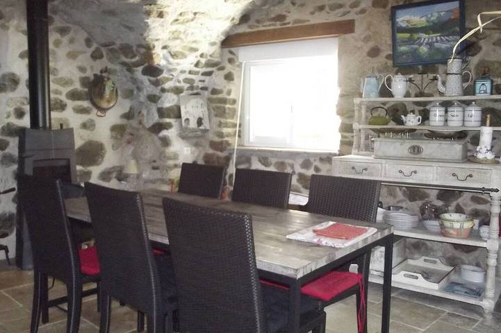 Maison de vacances pour 5 personnes, avec jardin, animaux acceptés