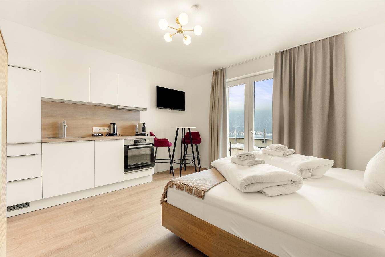 Geheel vakantieappartement, Studio in Treffen, Gerlitzen